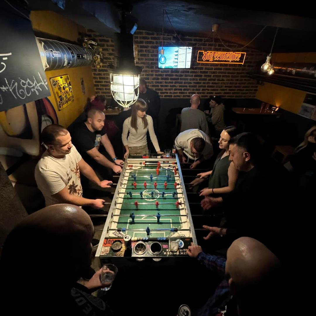 Foosball, drinks, and good vibes at the nightclub!